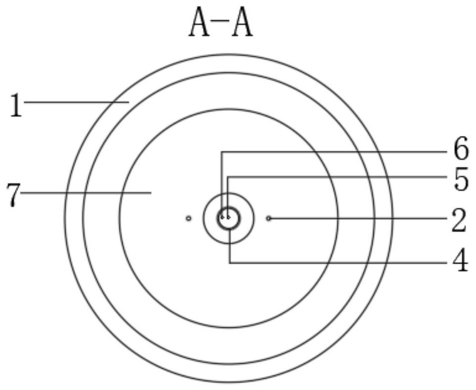 A jacking type grout pouring operation device