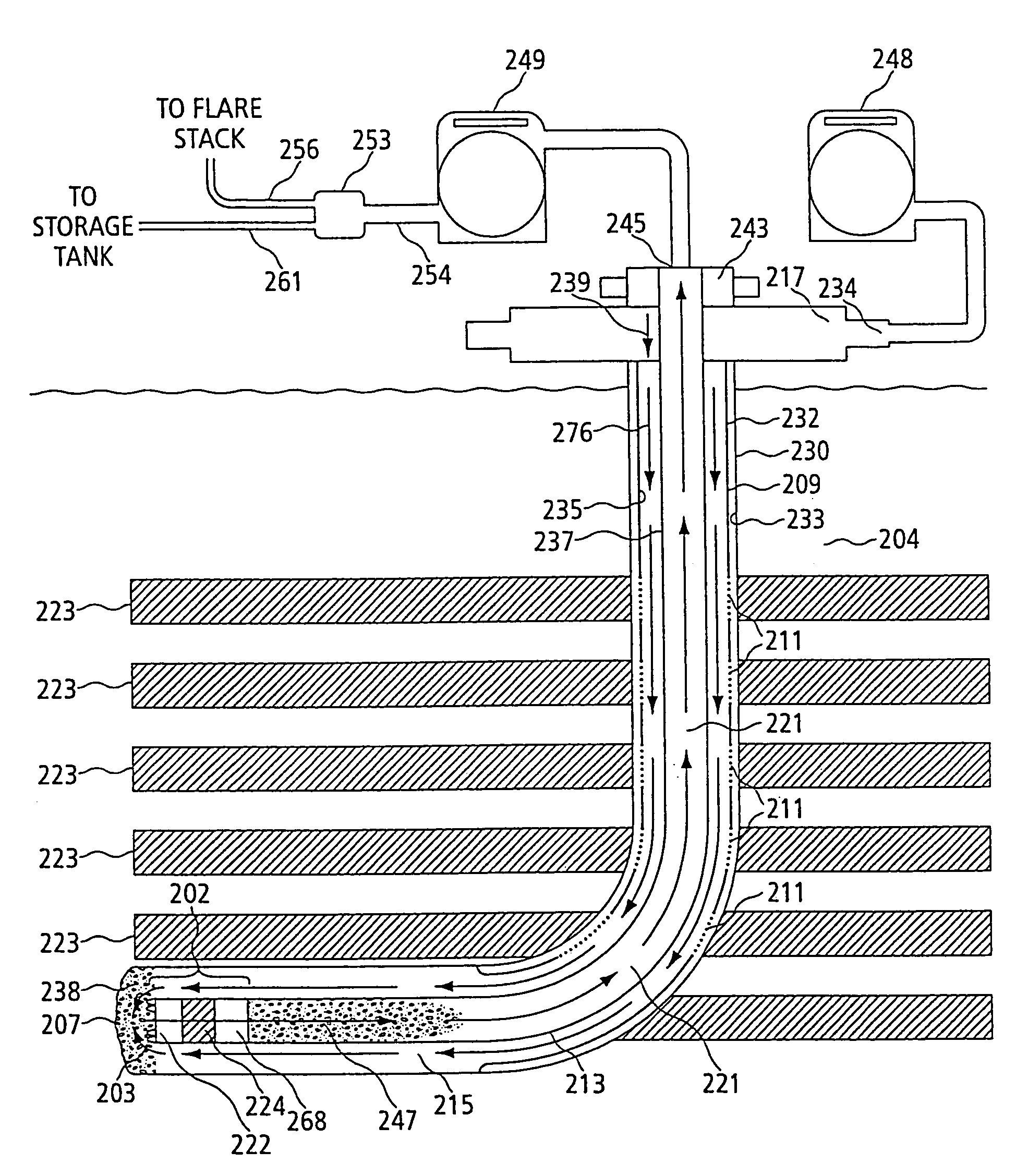 Reverse circulation clean out system for low pressure gas wells