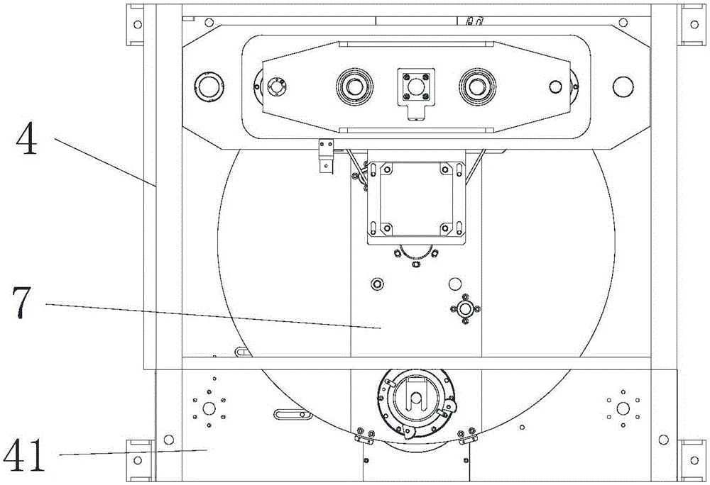 Rotary station wire inserting machine