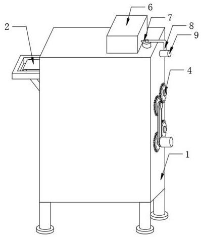 Medical intensive care nursing disinfection device