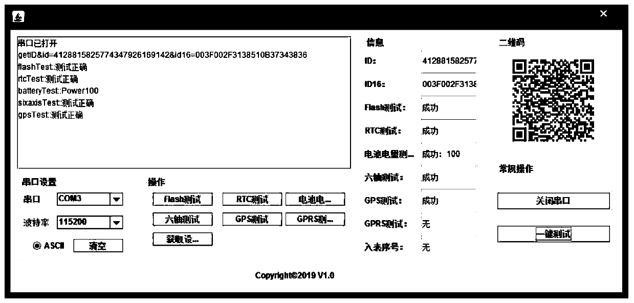 Hardware automatic test tool and test method based on Internet of Things