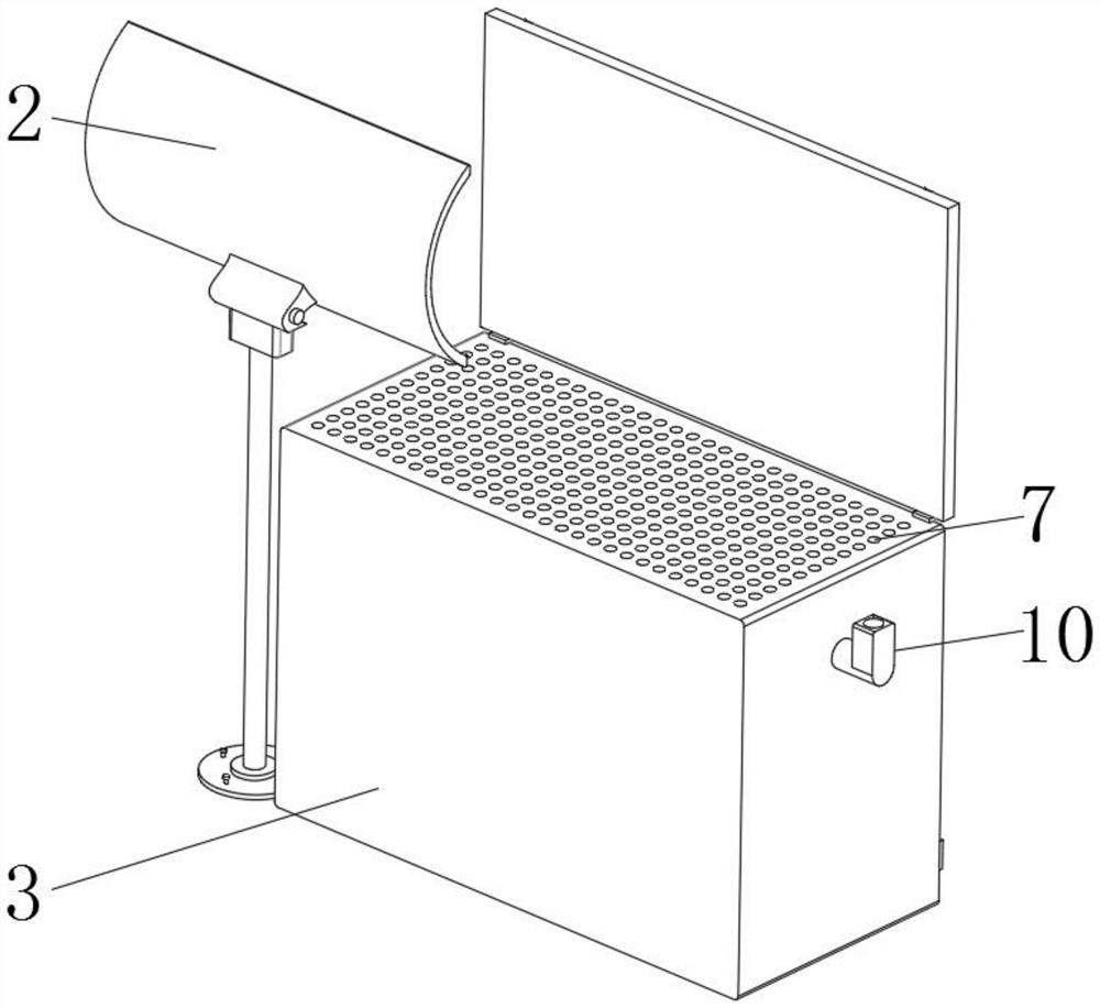 Portable radar and use method thereof