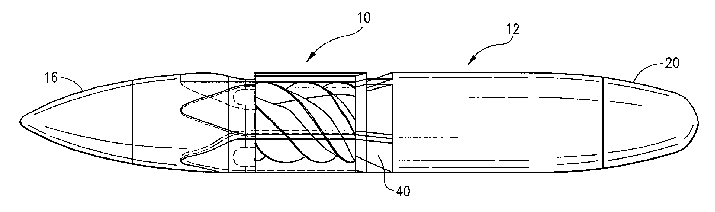 Hybrid ram air turbine with inlet guide vanes