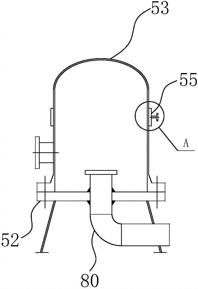 Air valve air intake performance test device and test method