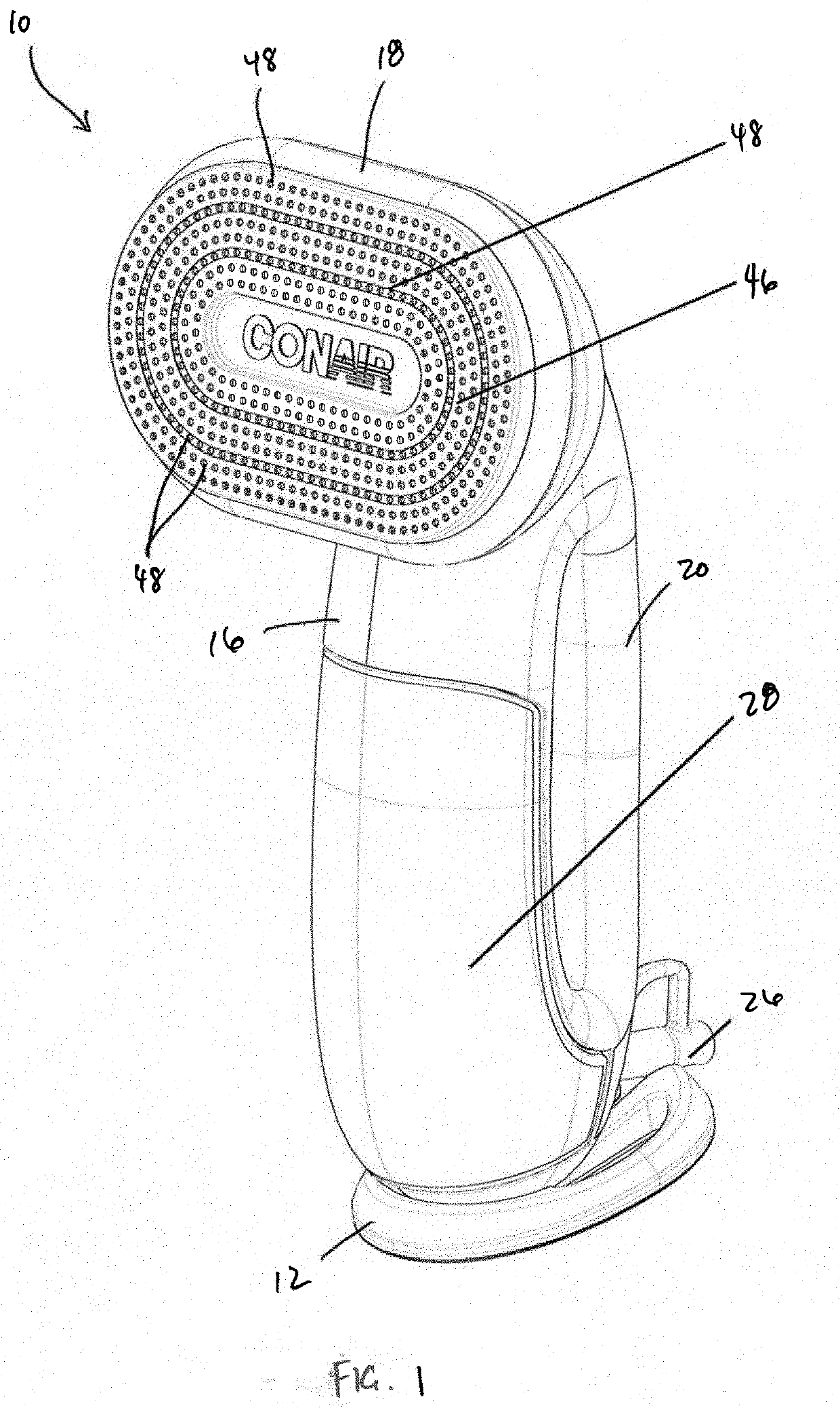 Garment steaming device