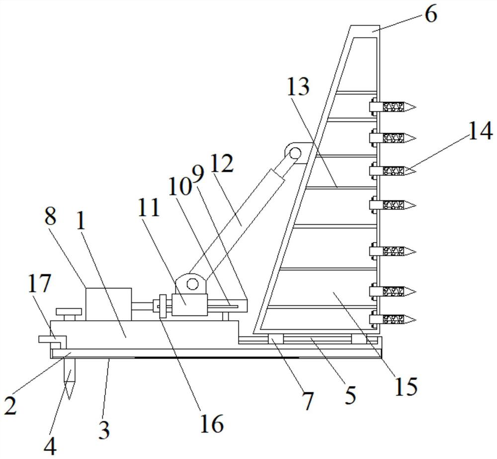 Temporary light soil retaining structure for side slope and construction method