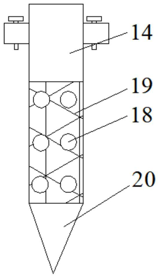 Temporary light soil retaining structure for side slope and construction method