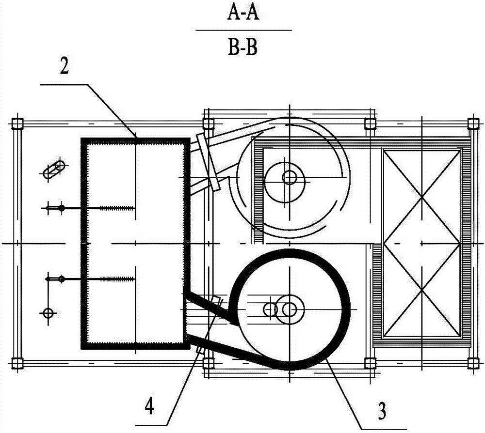 Environmental protection and energy saving circulating fluidized bed boiler