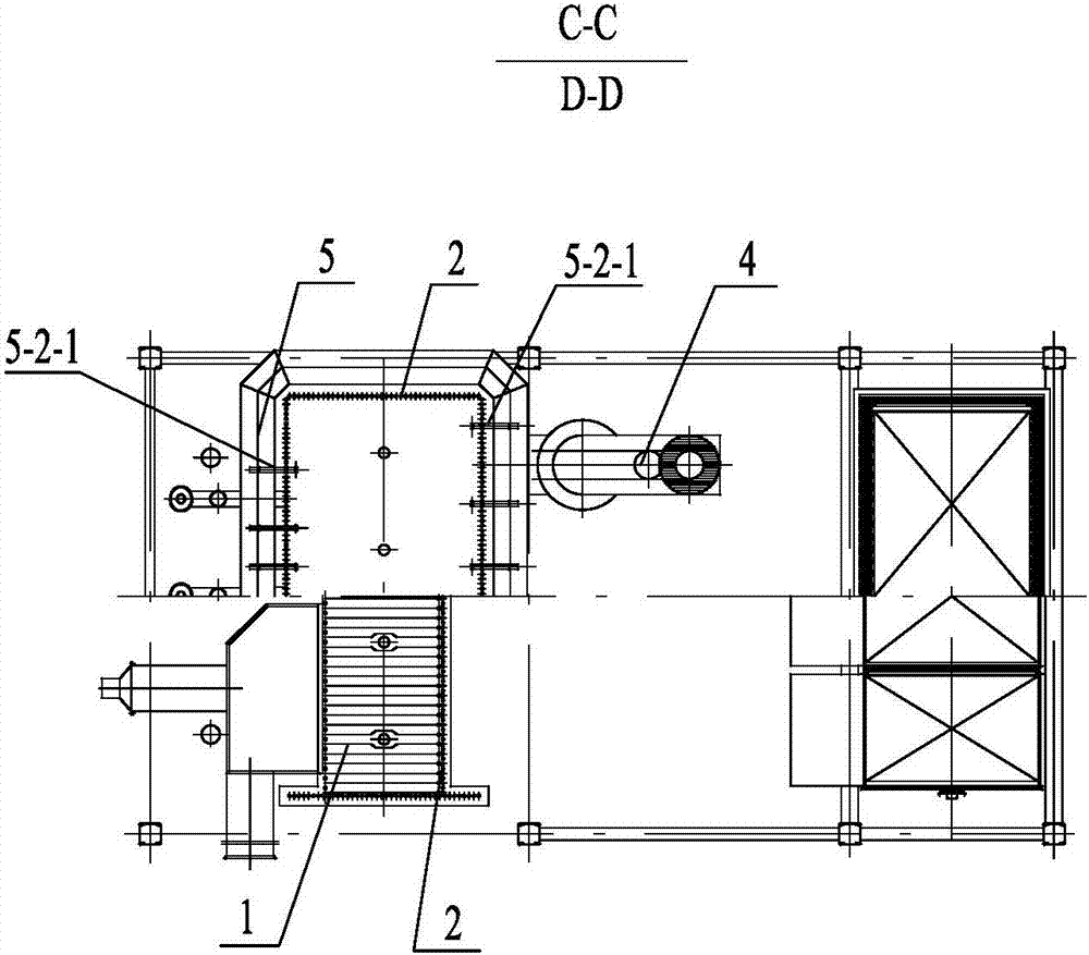 Environmental protection and energy saving circulating fluidized bed boiler