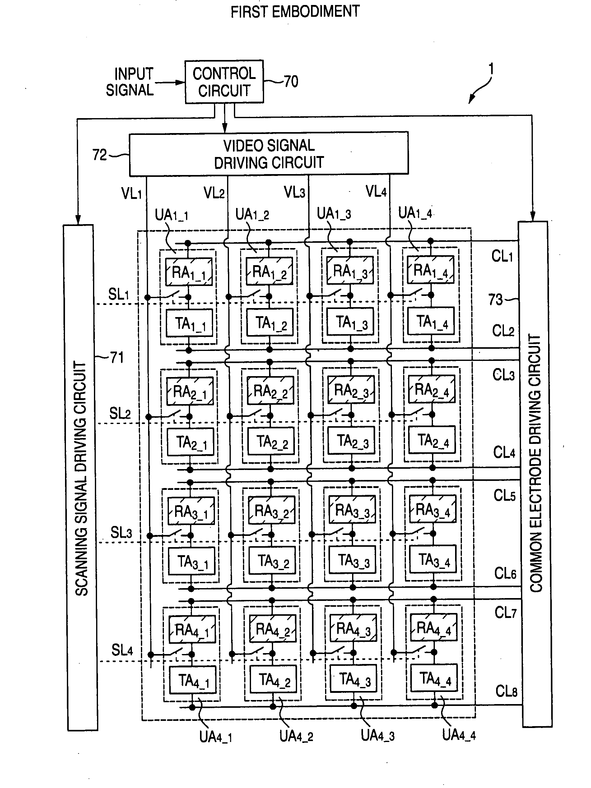 Liquid crystal display device and electronic apparatus