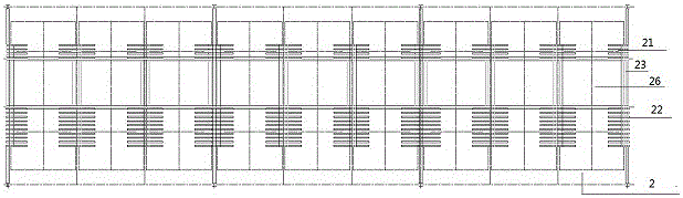 Stereoscopic parking equipment with comb tooth structure parking places