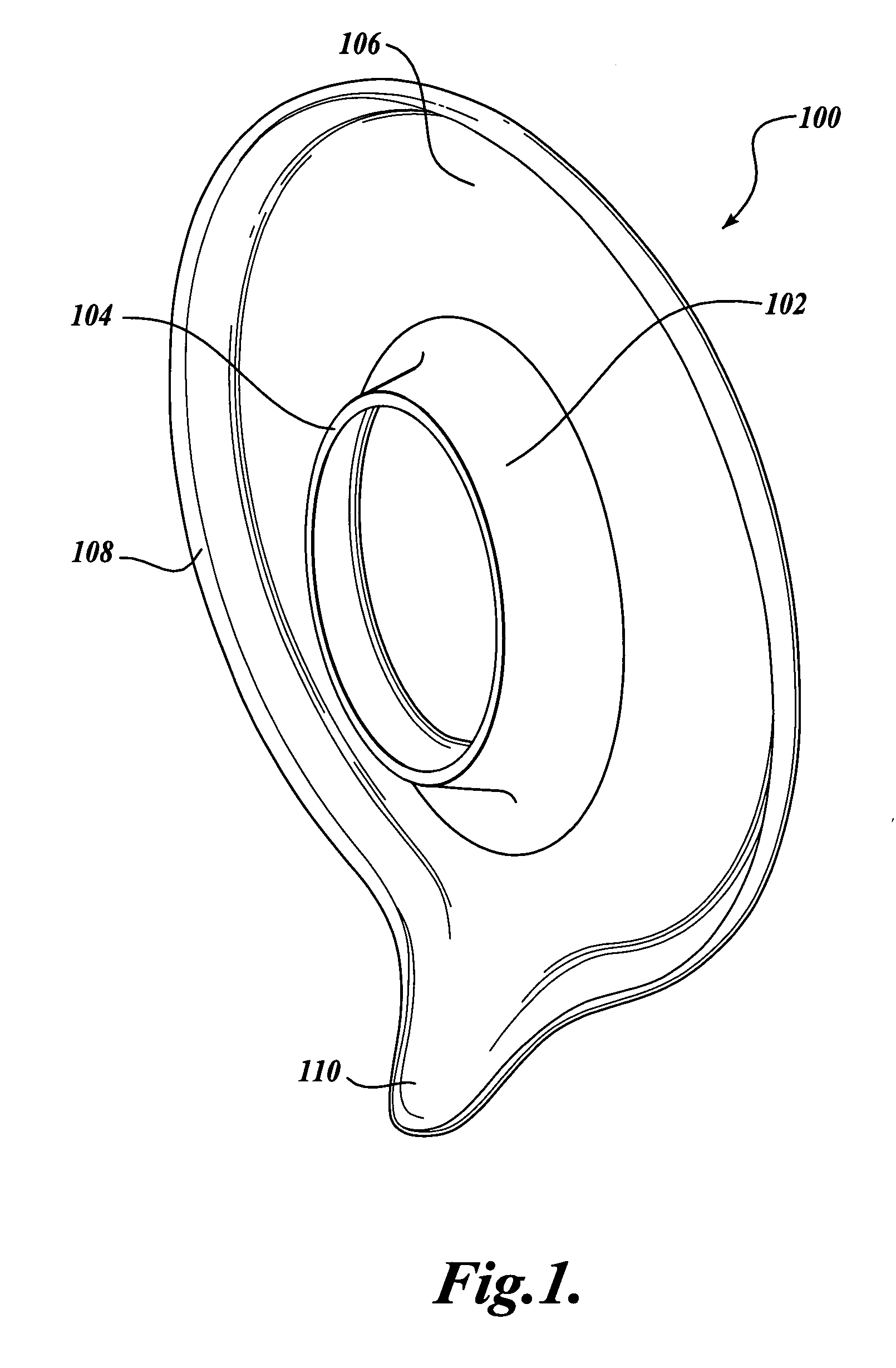 Fluid barrier arm cuff