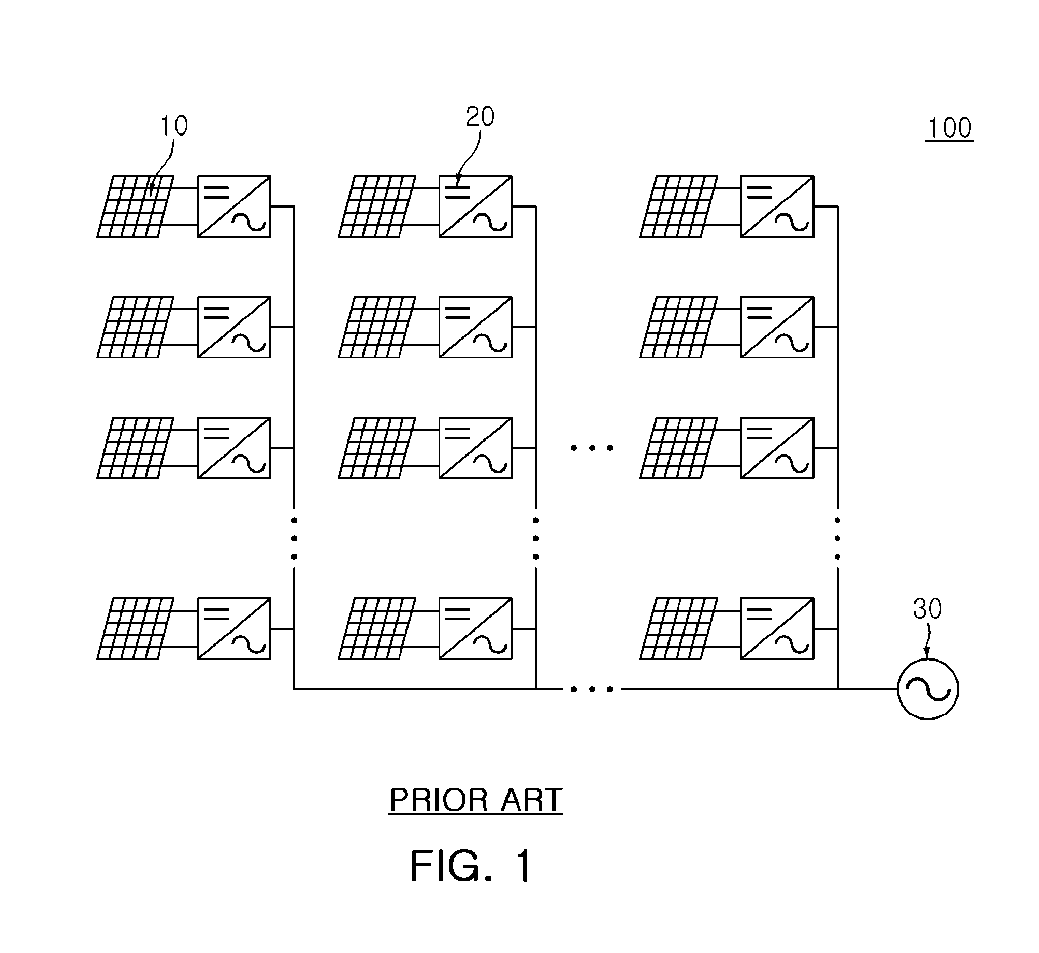 Apparatus and method for controlling switch of flyback converter for solar generating system