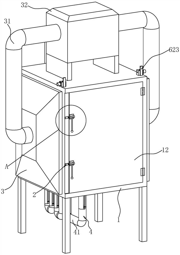 Hot air circulating oven