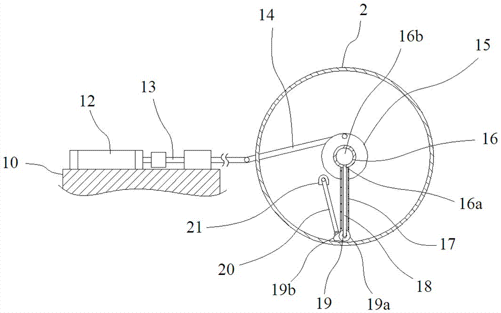 Municipal sludge pyrolyzing device