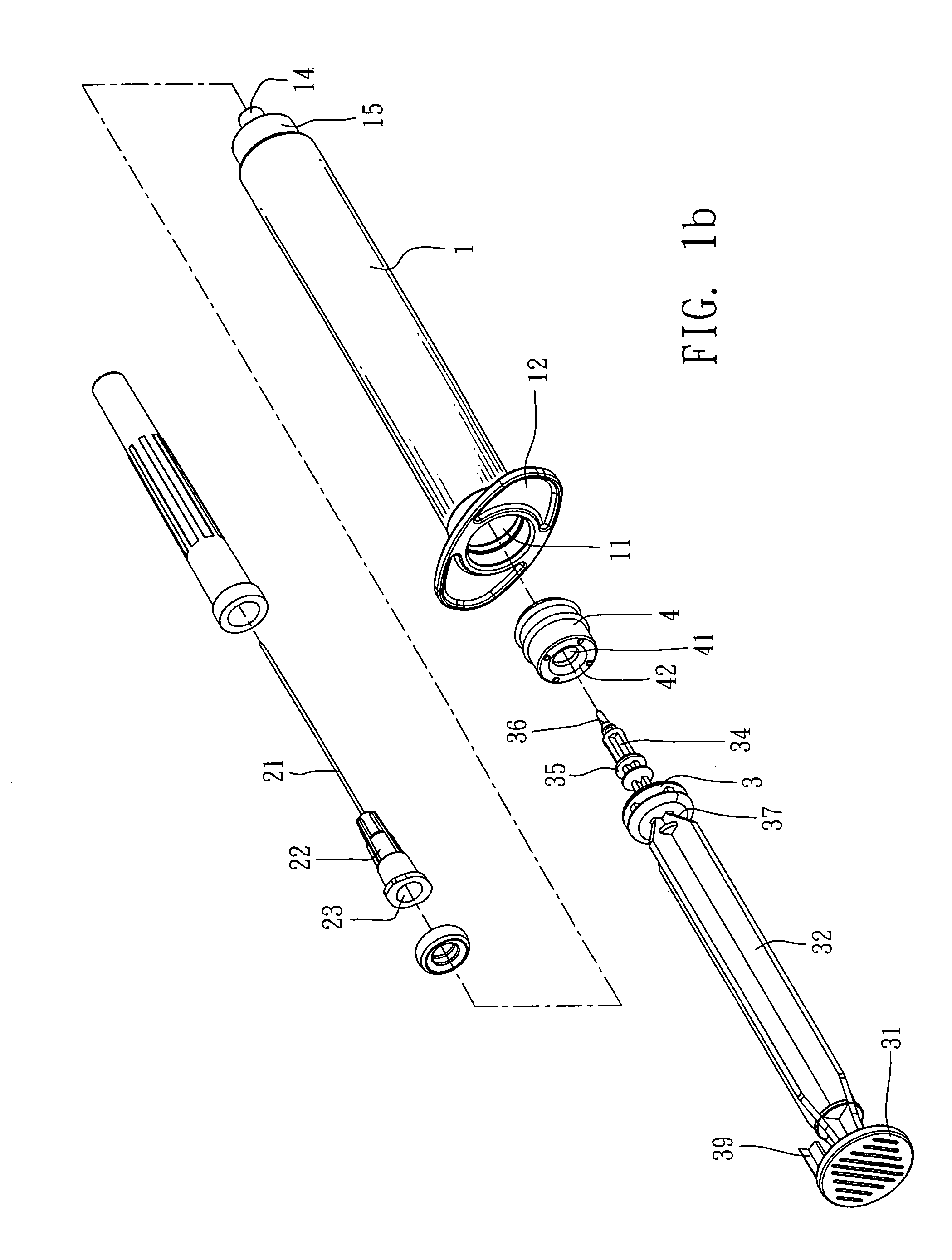 Safety hypodermic syringe