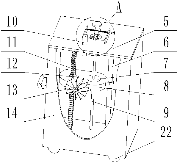 Endoscope brushing and cleaning device