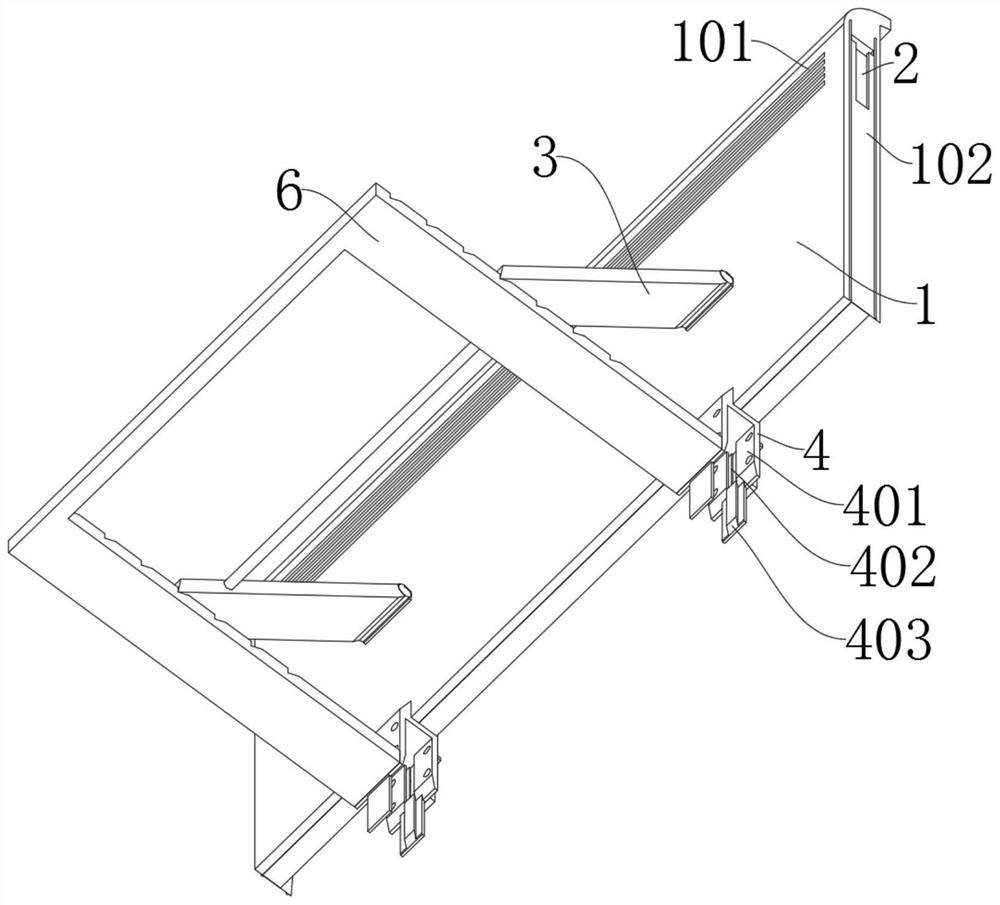 Environment-friendly sound absorption and noise reduction barrier based on municipal bridge