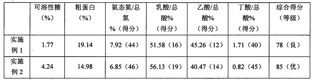 Mixed silage containing sweet sorghum and alfalfa, and preparation method of mixed silage