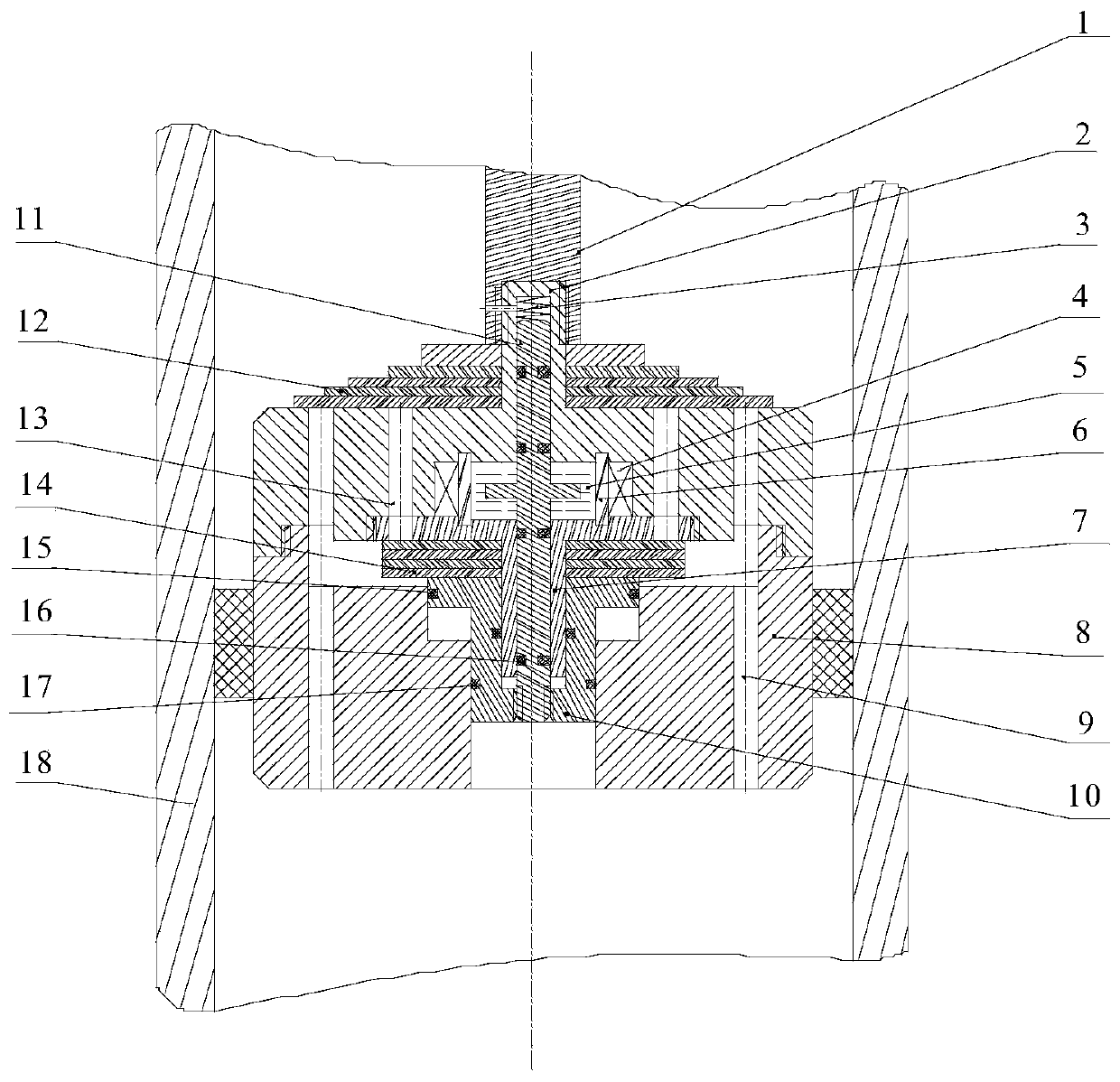 Magnetorheological fluid one-way damping regulation valve