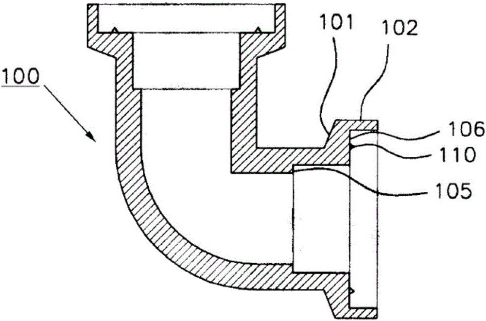 One-step three-stage fastening device for pipe joint and pressure pipe construction method using it