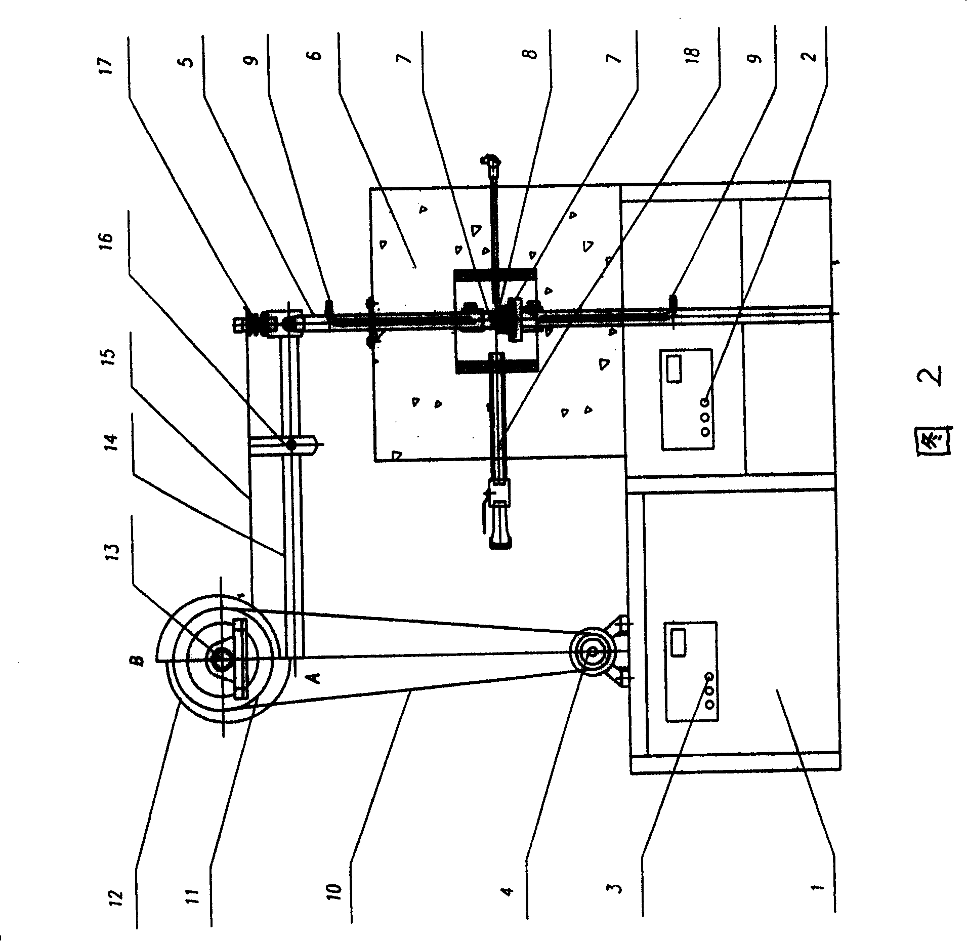 Temperature-regulating load-regulating frequency-regulating impact test machine