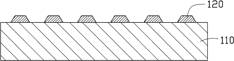 Method for manufacturing light emitting diode (LED) grains