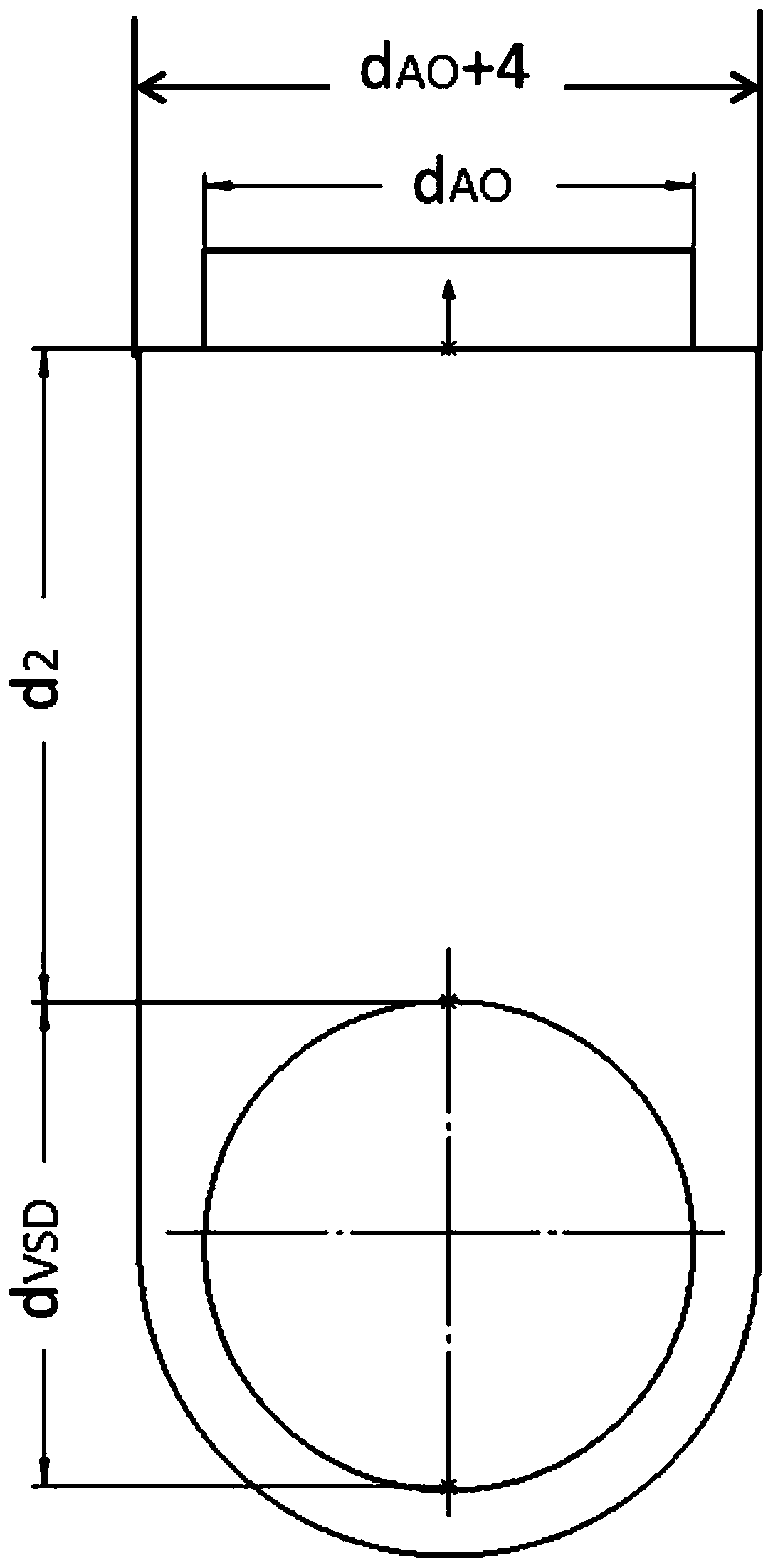 Intracardiac tunnel patch module with turning curved surface