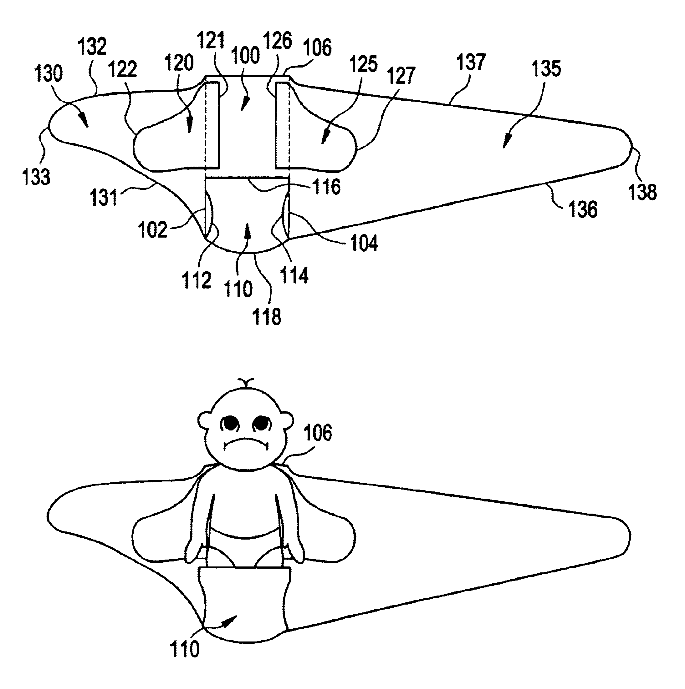 Swaddling blanket