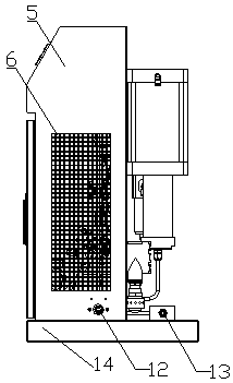 A permeable refrigerant booster station