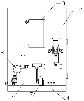 A permeable refrigerant booster station