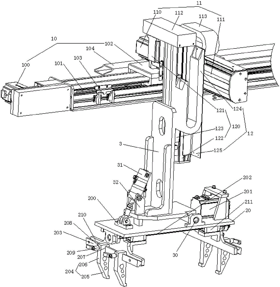 Cantilever welding module