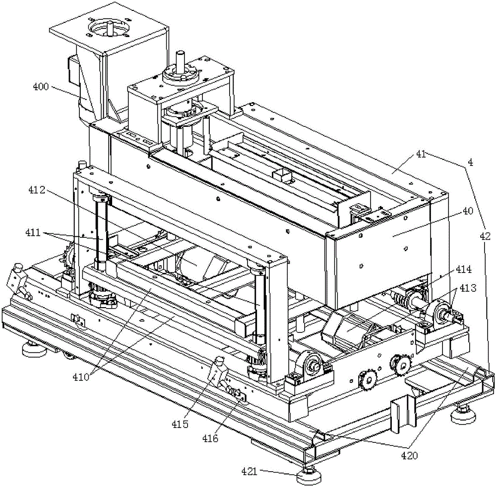 Cantilever welding module