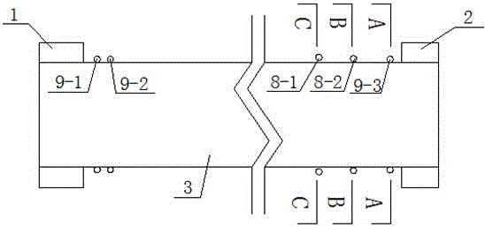 A belt conveyor anti-deviation device