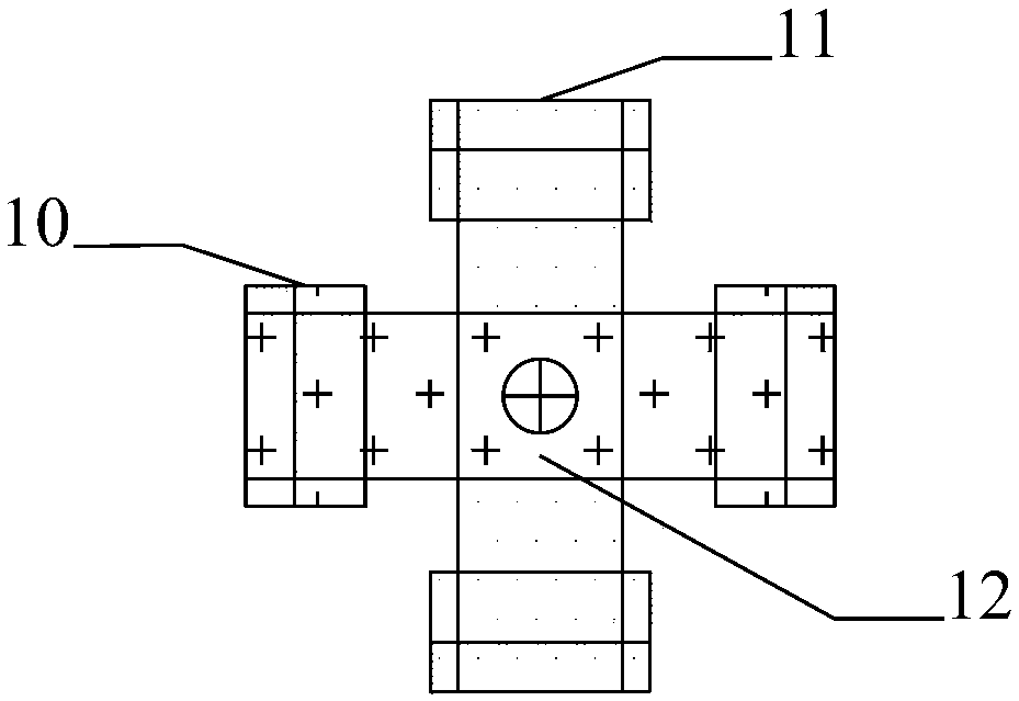 Open-pit-mine muck-pile measuring marking method and used group reference scale