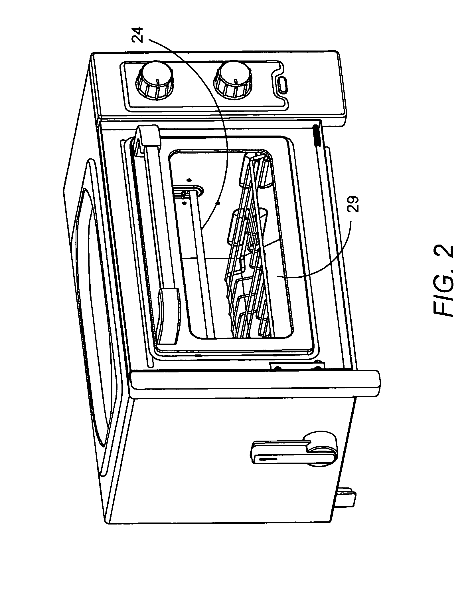 Reconfigurable food heating apparatus