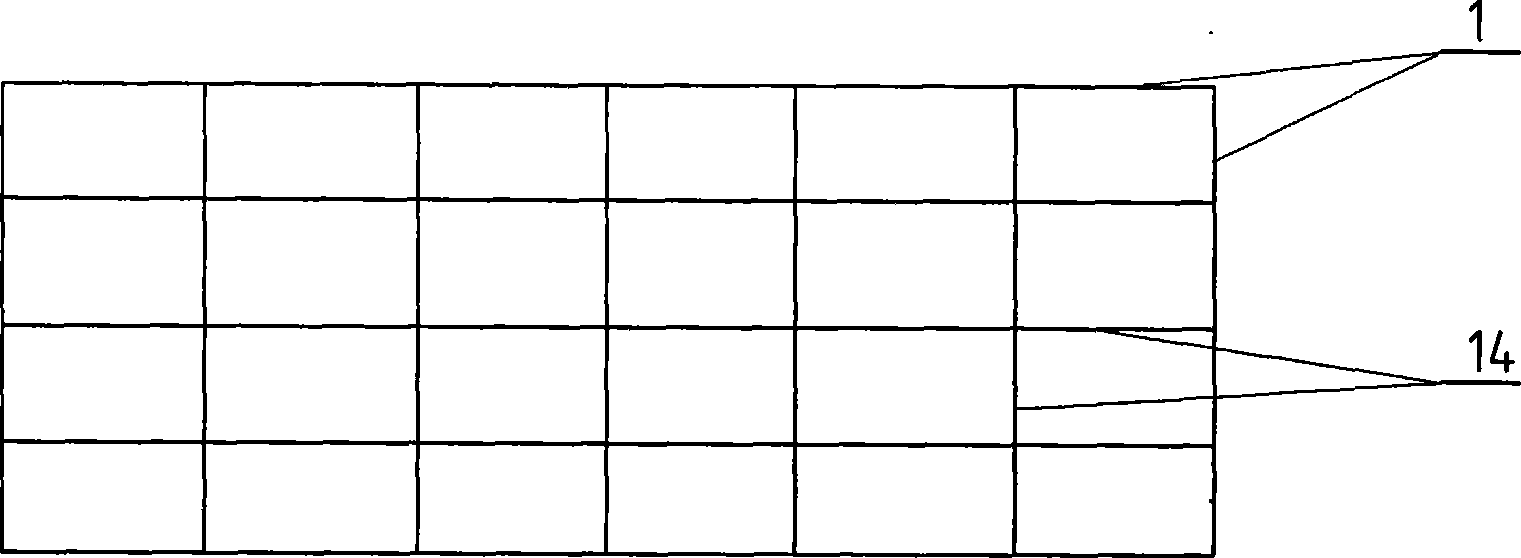 Upper-stacking and lower-hanging combined load static load test pile apparatus