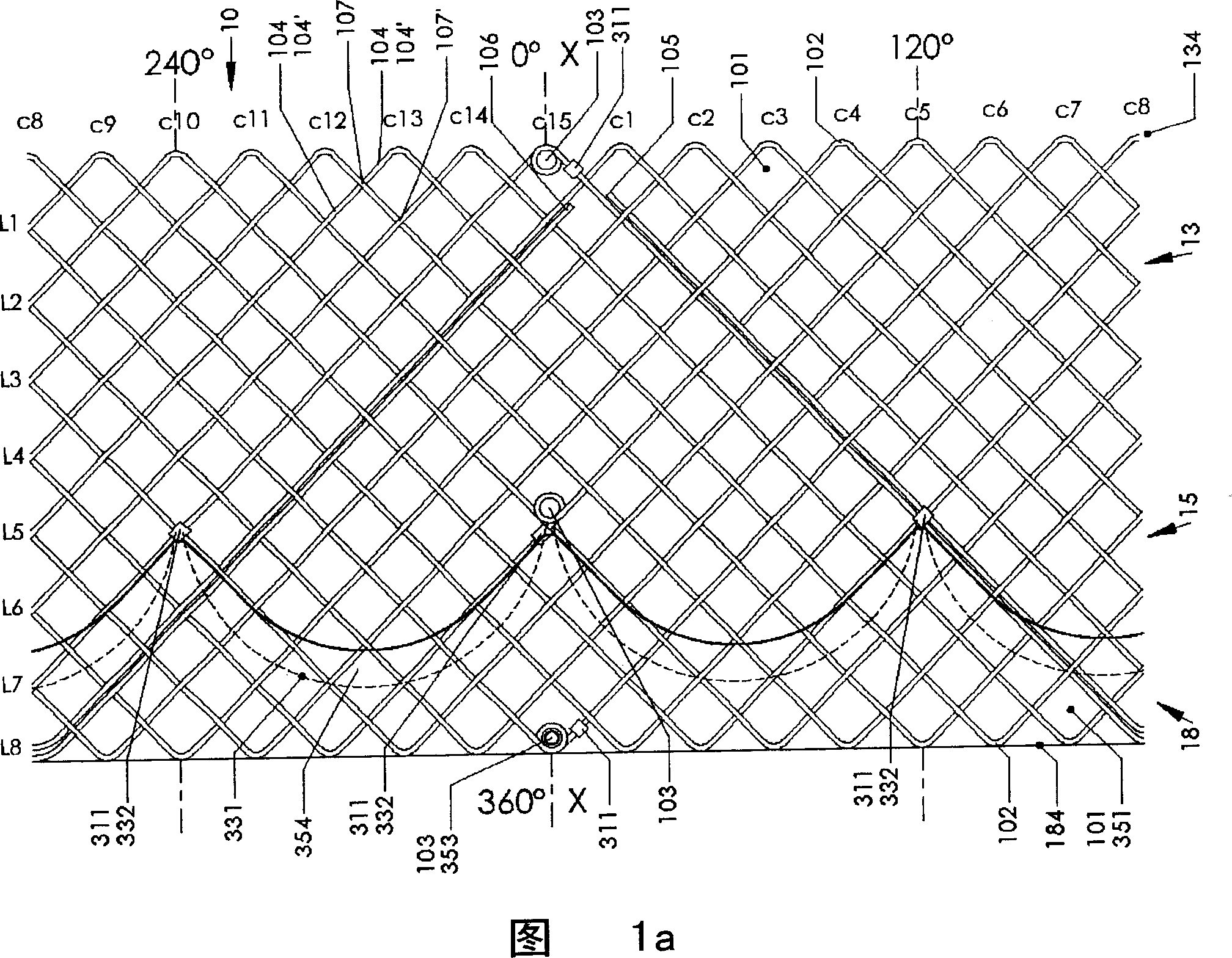 Artificial heart valve with scaffold