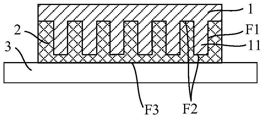 Nanoimprint template, method for manufacturing the same, and method for releasing the same