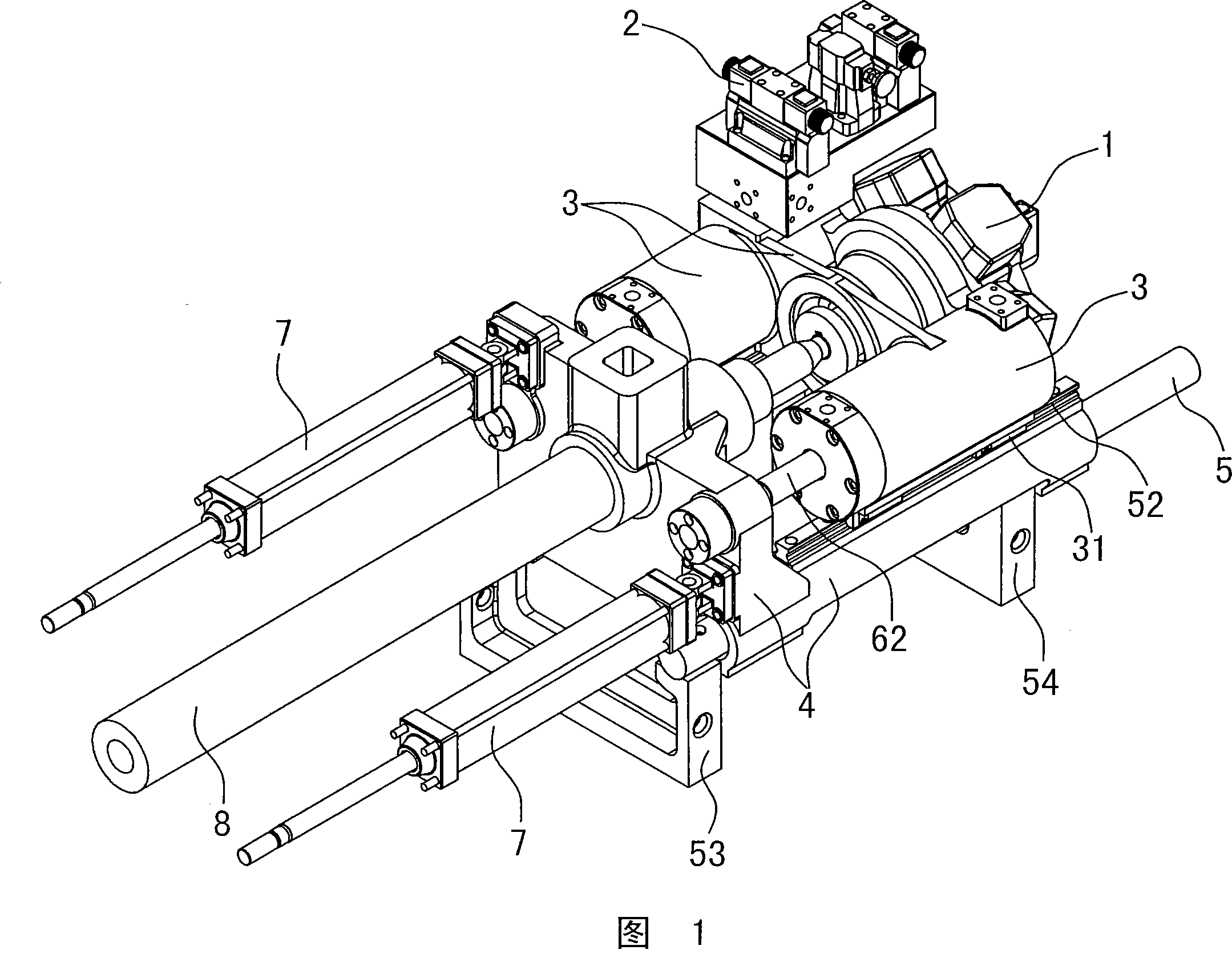 Injection mechanism of injection machine