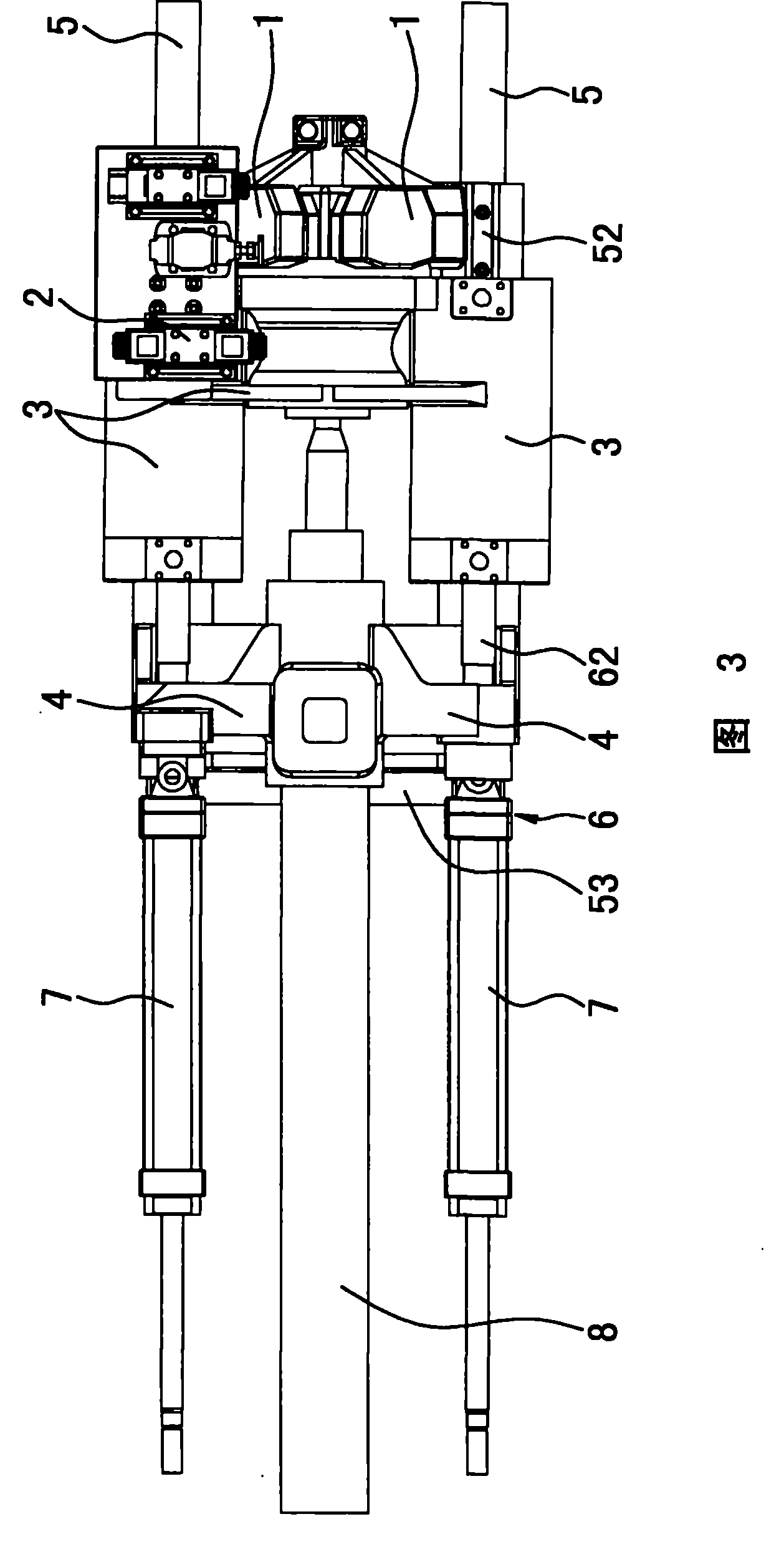 Injection mechanism of injection machine