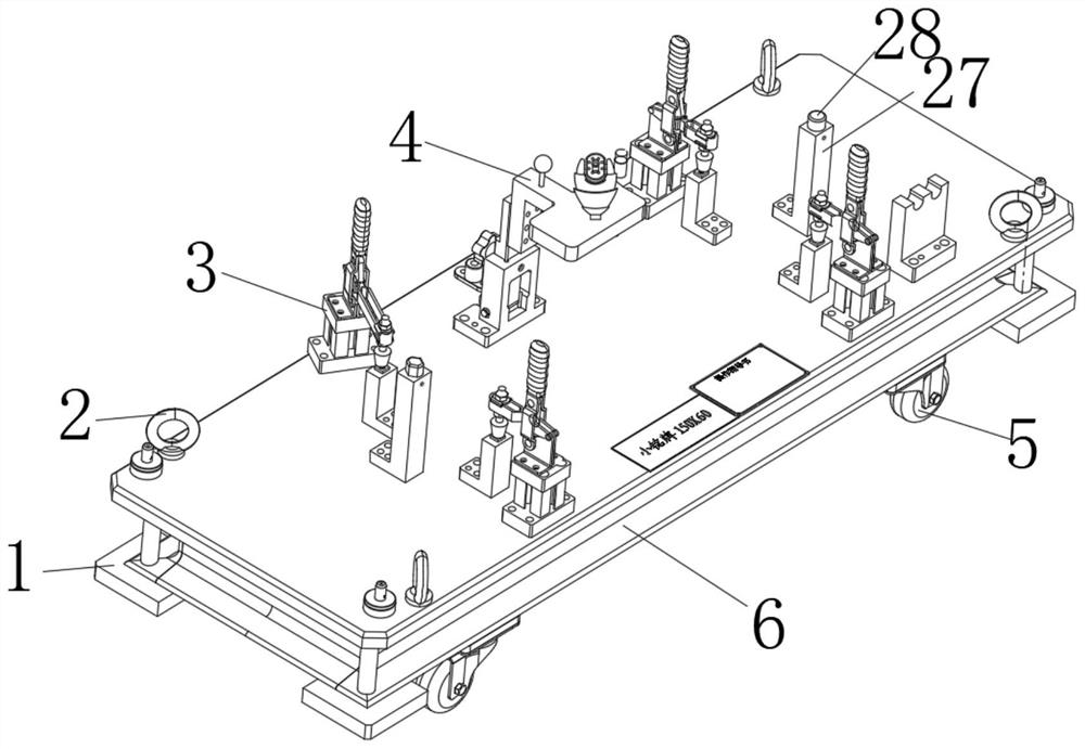 Vehicle body covering part dent inspection device