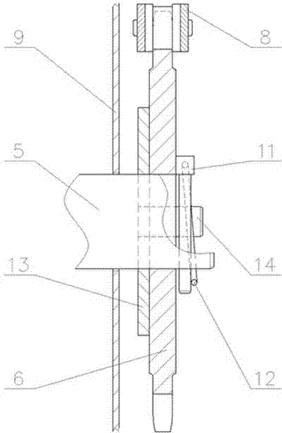 Device for adjusting plant spacing of potato seeder