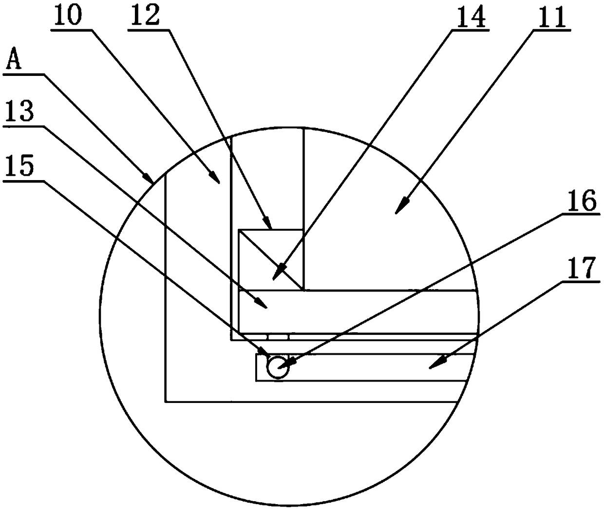 Projector for matrix system and adjusting method