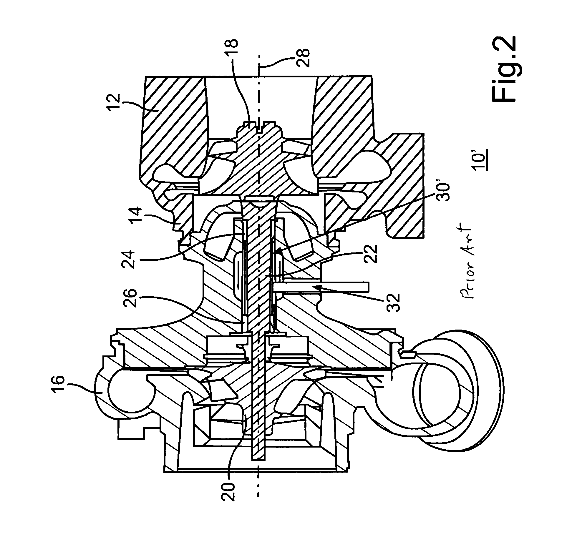 Sleeve element for axially fixing a bearing and exhaust gas turbocharger