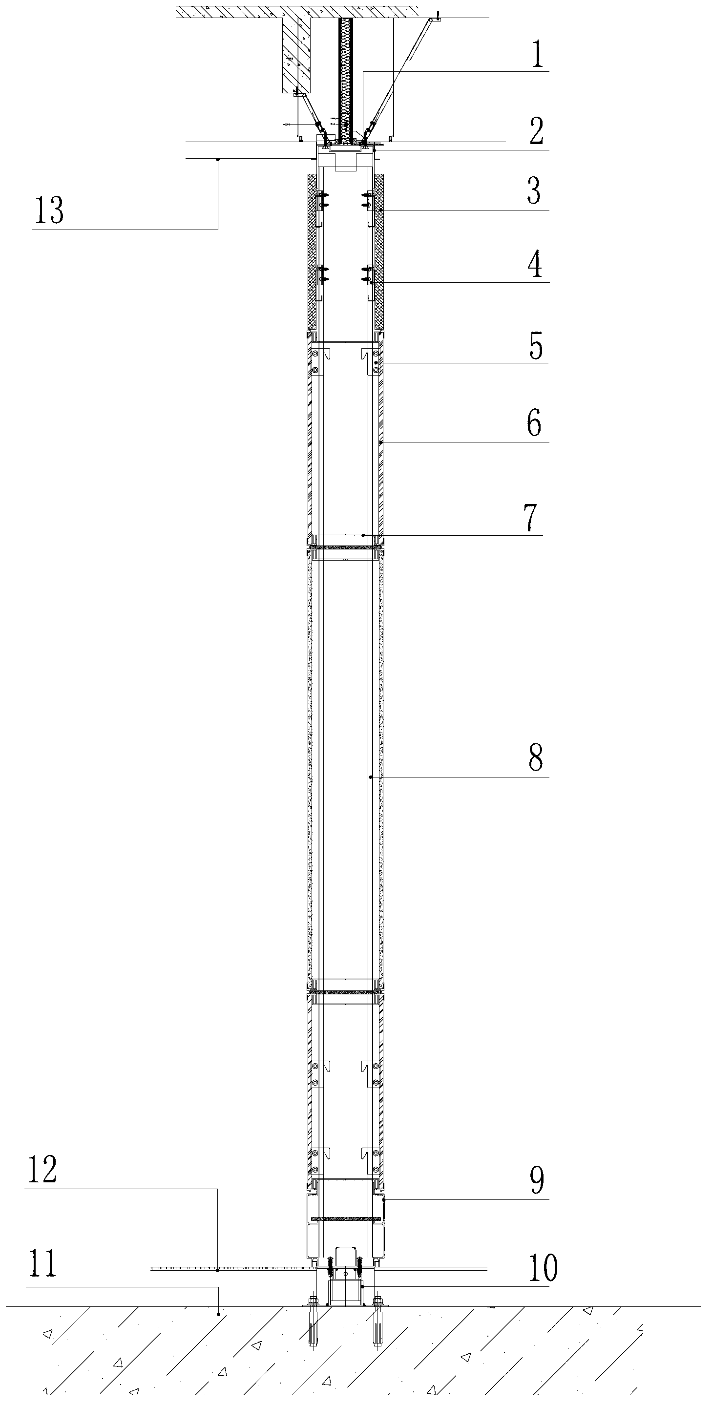 Modular finished product partition system