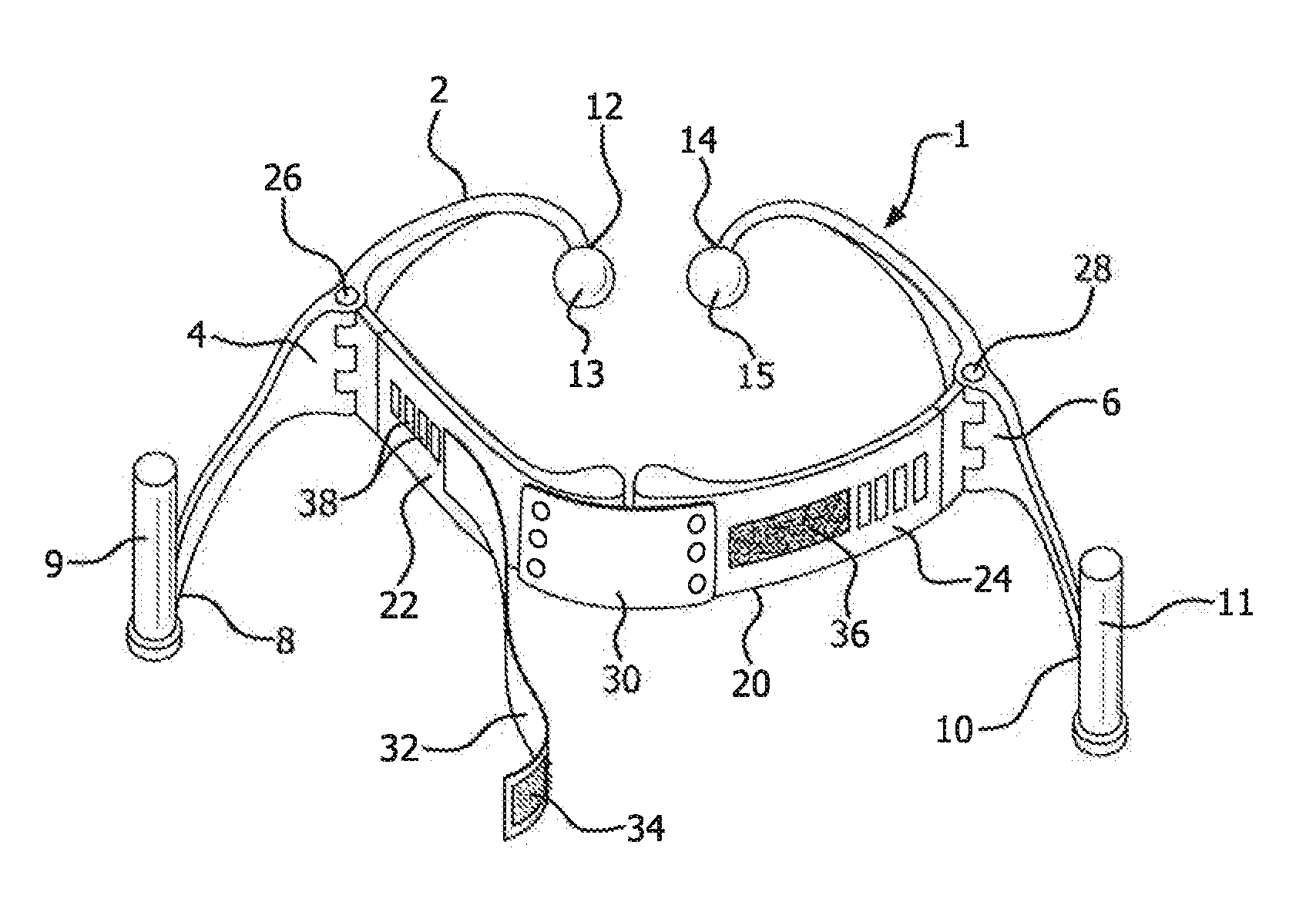 Back strengthening and therapy device