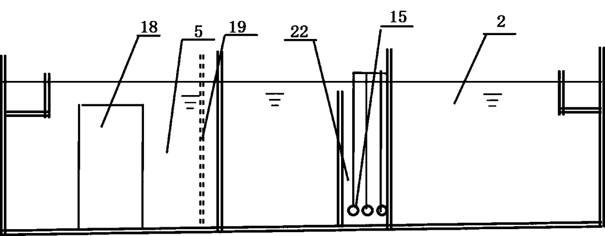 Seven-segment deep denitrification biochemical treatment method