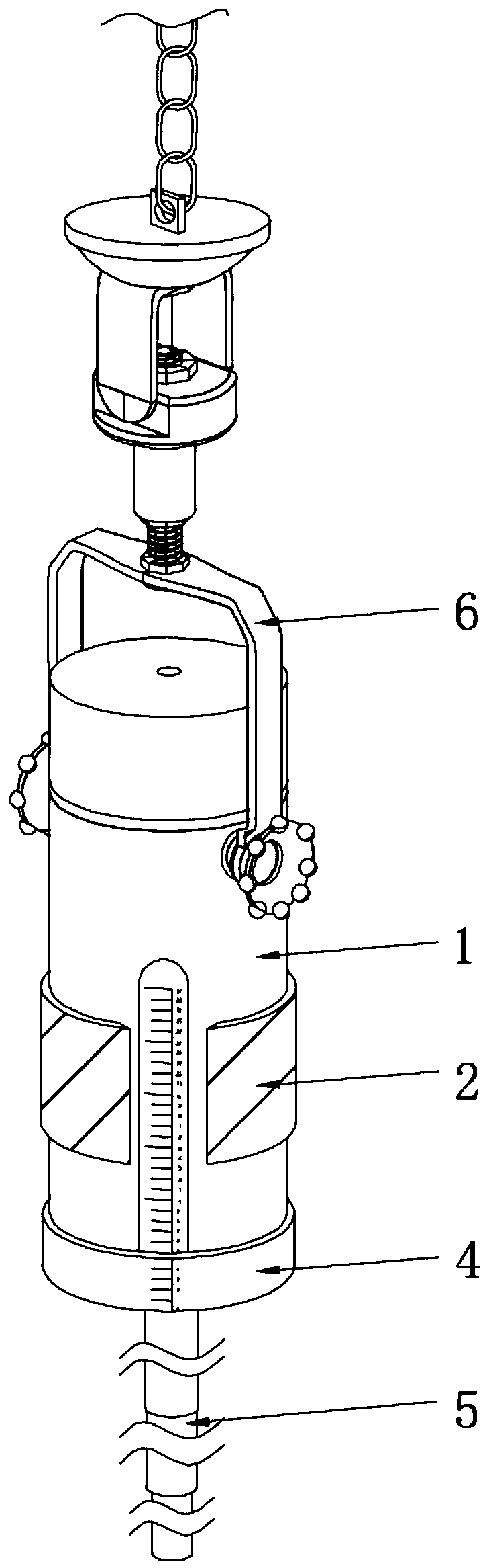 Water body sampling device