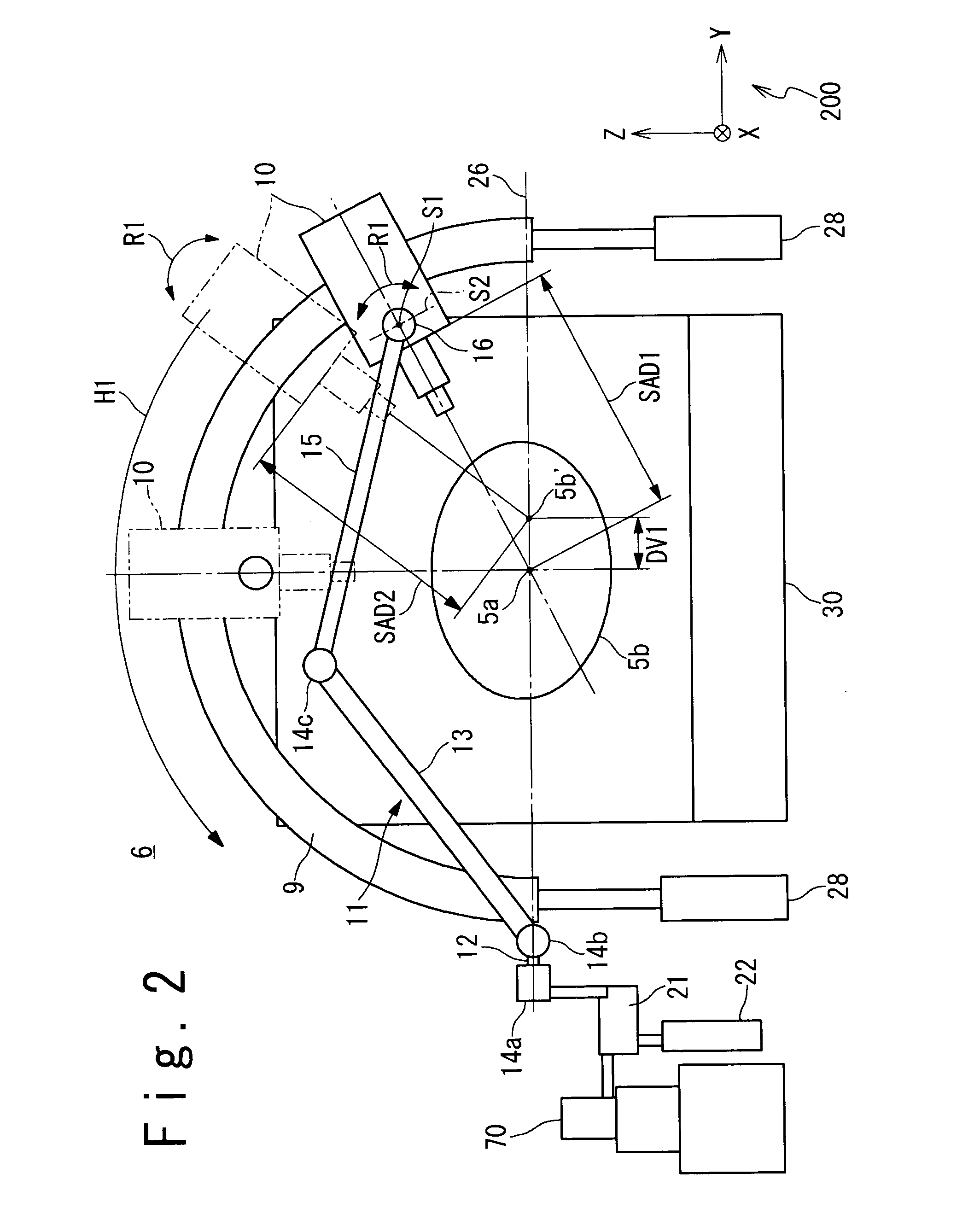 Radiotherapy device